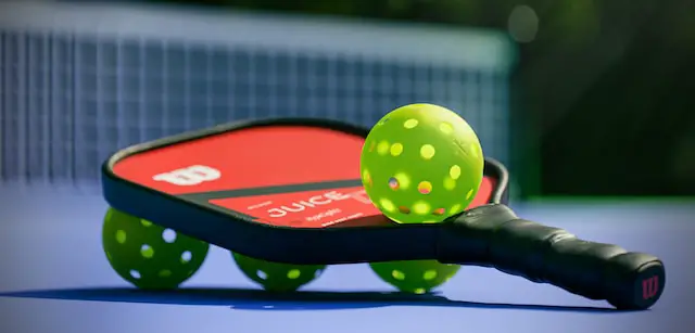 size and shape of pickleball paddle